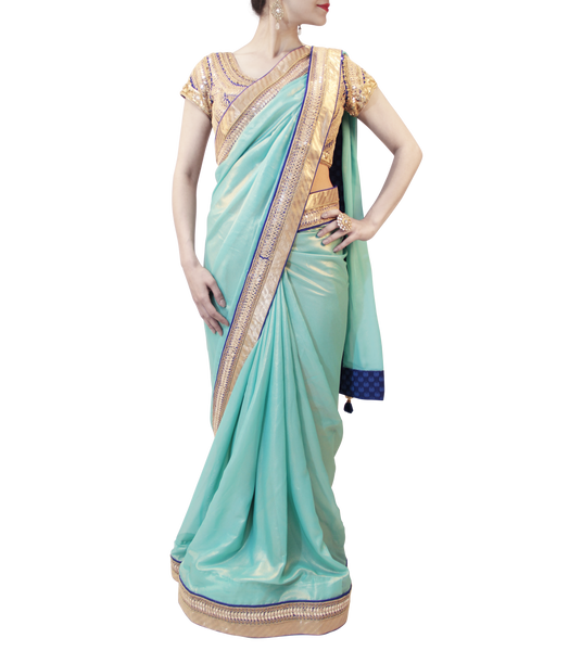 BLUE SAREE