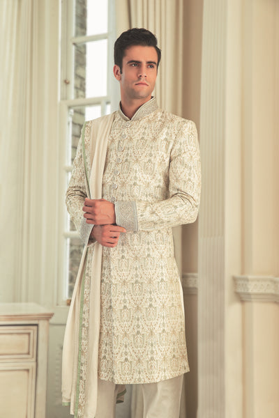 Men's Ivory sherwani