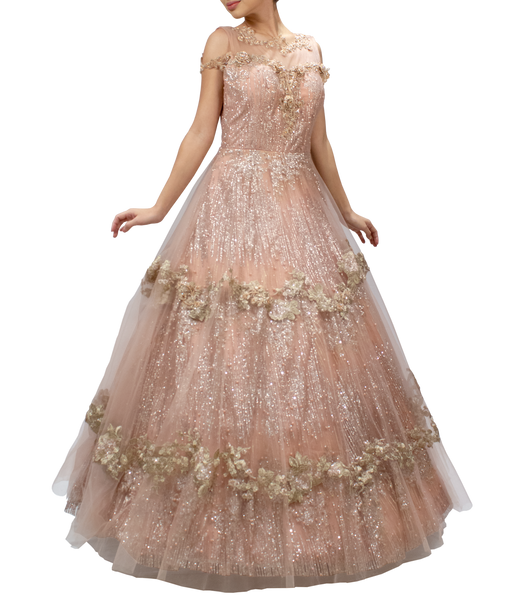 Blush Pink Bucket Gown