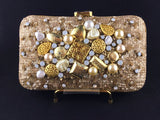 Fancy Sequence and beaded clutch