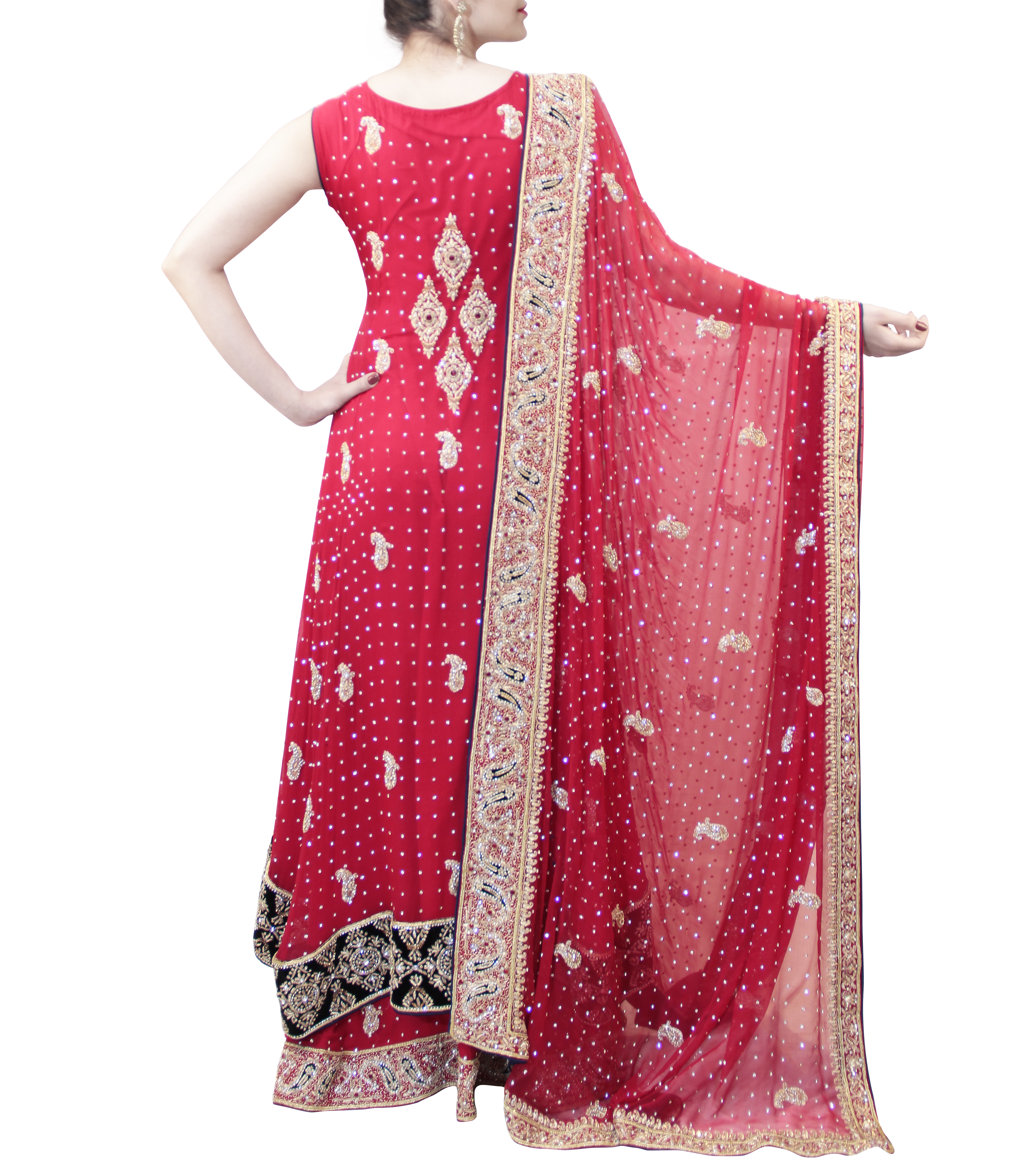 RED PAKISTANI BRIDAL LEHENGA Sahil Exclusive RED PAKISTANI BRIDAL LEHENGA Sahil Exclusive